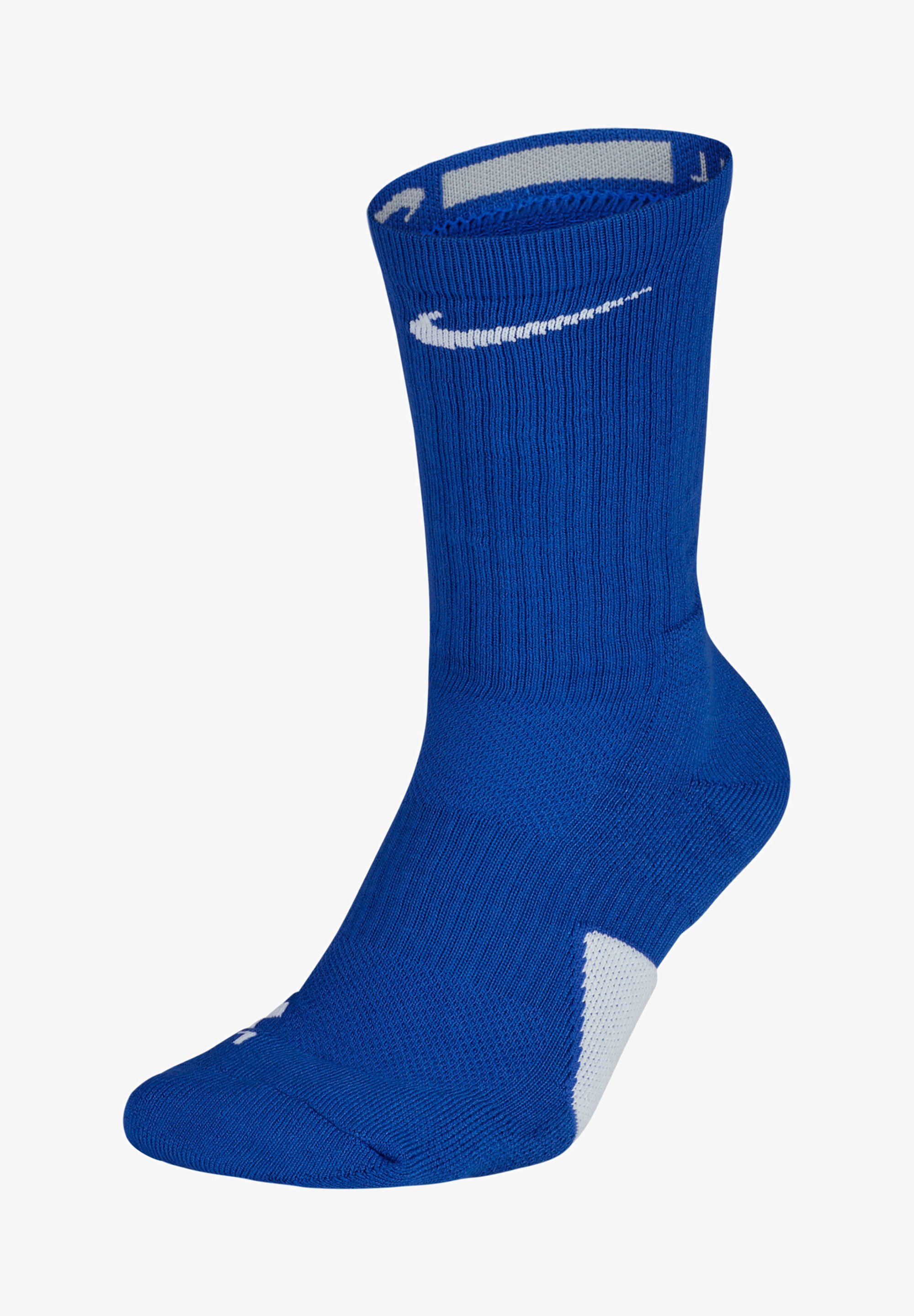 Blue and white nike elite socks Clearance