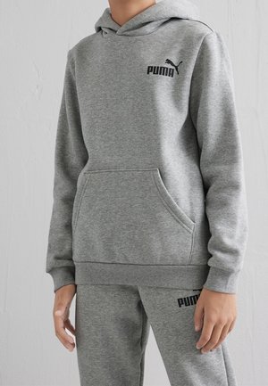 Hoodie - mottled dark grey