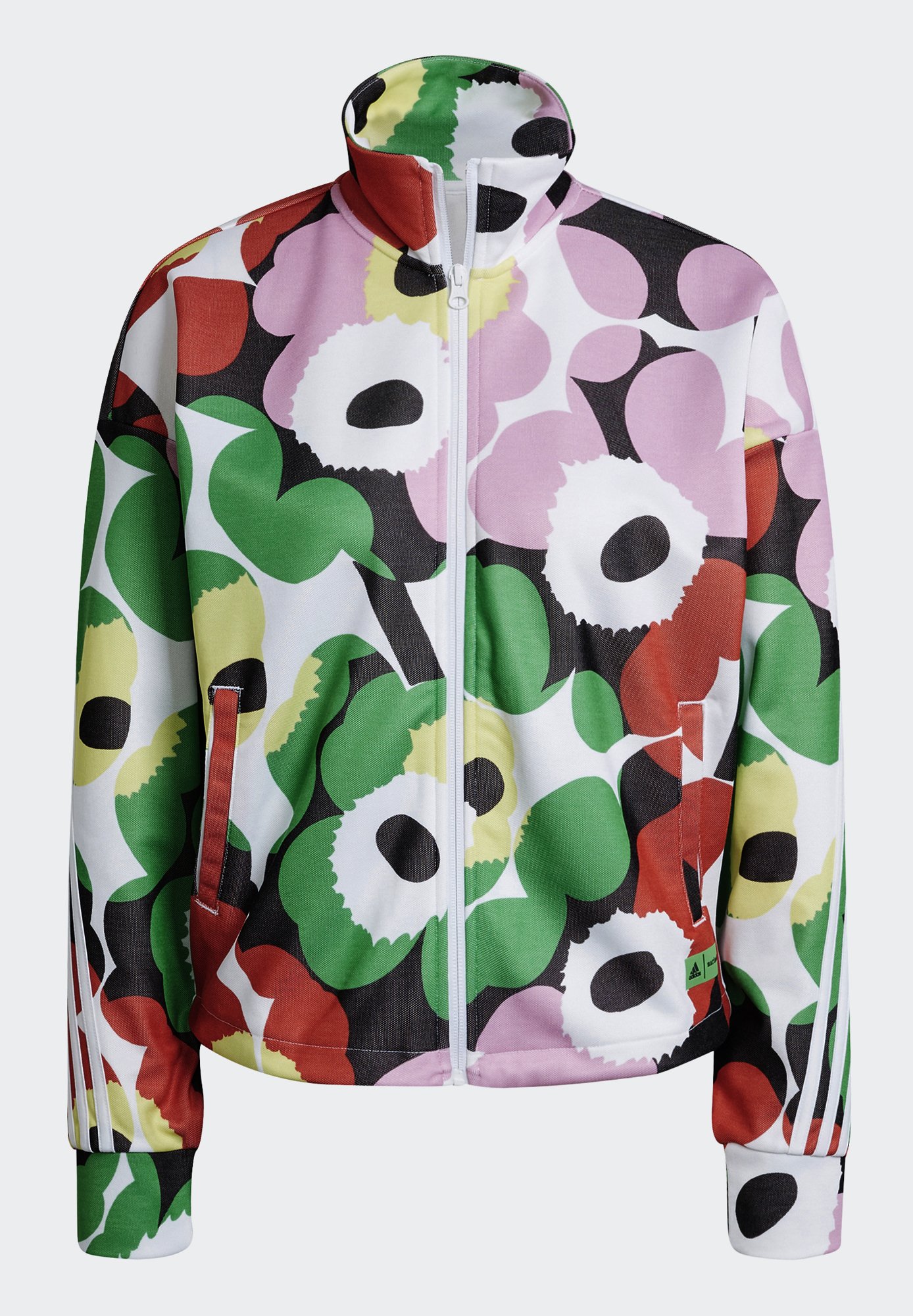 adidas white multicolor