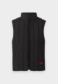 BRENO - Strukirani kaput - black