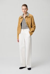 Claudie Pierlot CLARISSE - Veste en cuir - camel