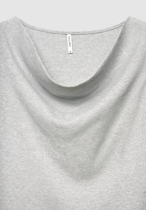 Calliope, T-SHIRT TINTA UNITA - Langarmshirt - grigio medio melange