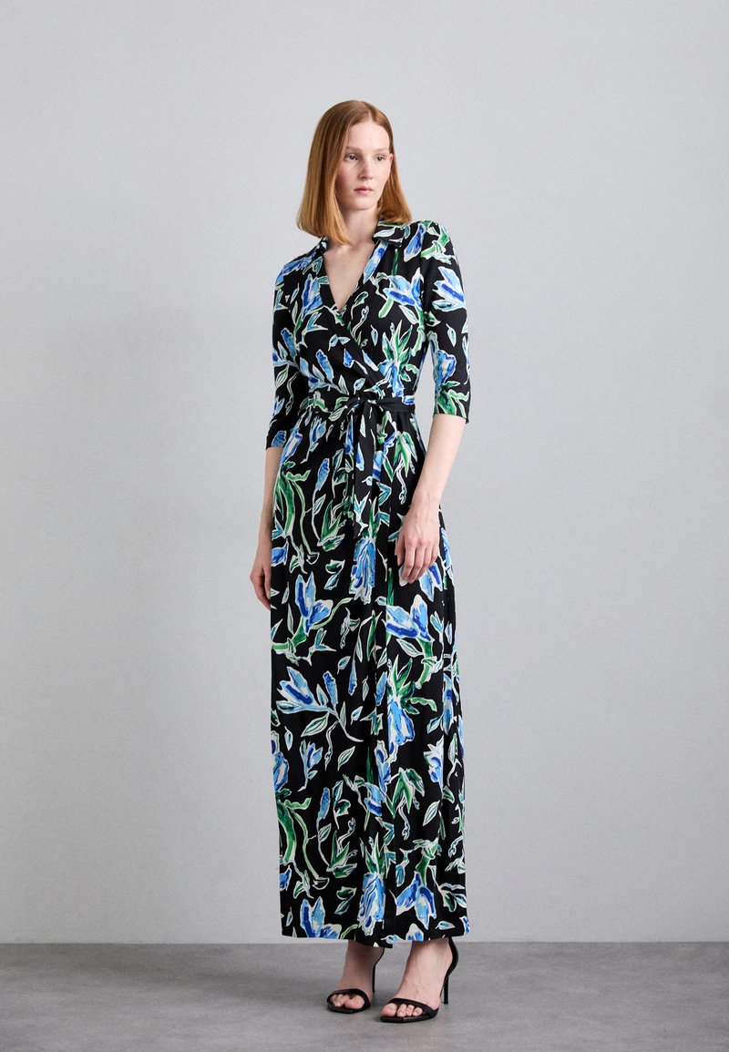 Diane von Furstenberg ABIGAIL DRESS - Dolga obleka - blue