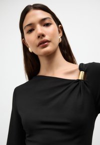 Next REGULAR FIT - LONG SLEEVE  - Maglietta a manica lunga - black