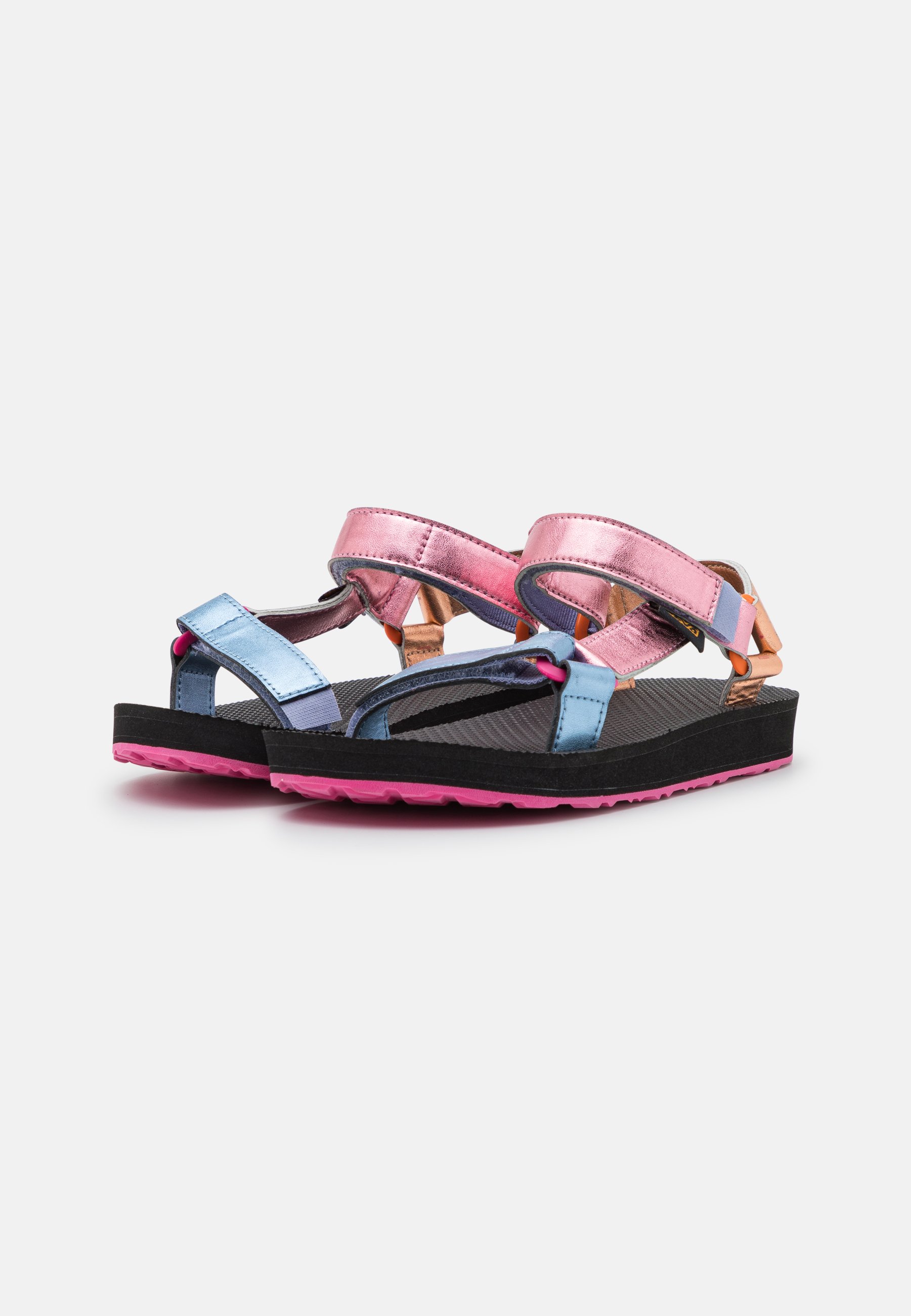 Teva ORIGINAL UNIVERSAL SHIMMER - Outdoorsandalen -  pink/multi-coloured/donkerroze - Zalando.nl