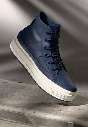 CHUCK TAYLOR ALL STAR EQUIP WATERPROOF UNISEX - High-top trainers - navy/egret