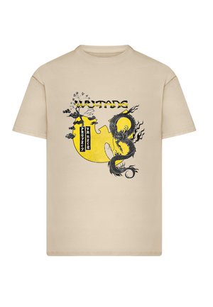 Merchcode, WU TANG DRAGON LOOSE TEE - T-shirt print - whitesand