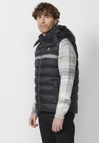Koroshi Strukirani kaput - black