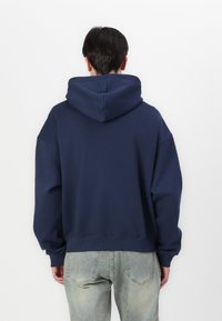 LOW LIGHTS STUDIOS® SHUTTER HOODIE UNISEX - Tröja med dragkedja - navy