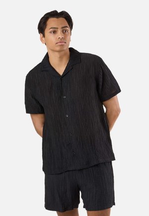 RESORT SHORT SLEEVE - Hemd - dark black
