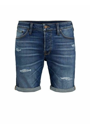 RICK ICON - Farkkushortsit - blue denim