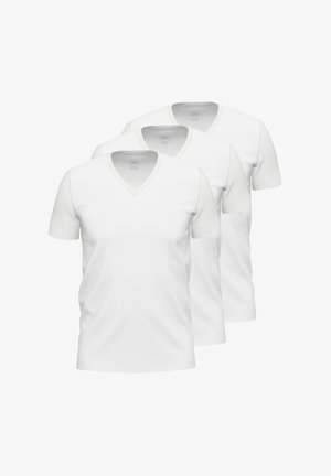 Dstrezzed EASTWOOD 2 PACK V-NECK - Maglietta intima - black/nero Dstrezzed EASTWOOD 2 PACK V-NECK - Maglietta intima - black/nero