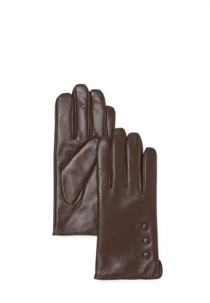 Guantes - dark brown