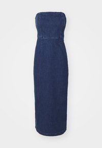 GAP STRAPLESS MIDI - Teksakleit - medium wash