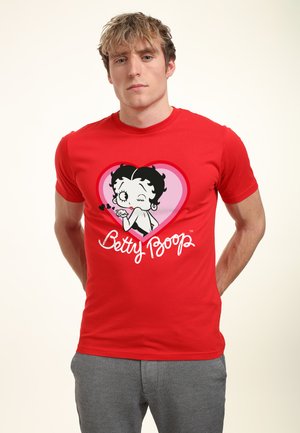BETTY BOOP 'BLOW A KISS' - T-shirt con stampa - red