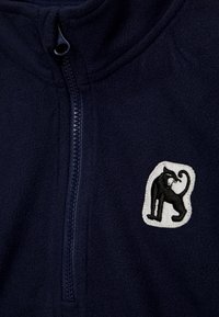 Mini Rodini Felpa in pile - dark blue