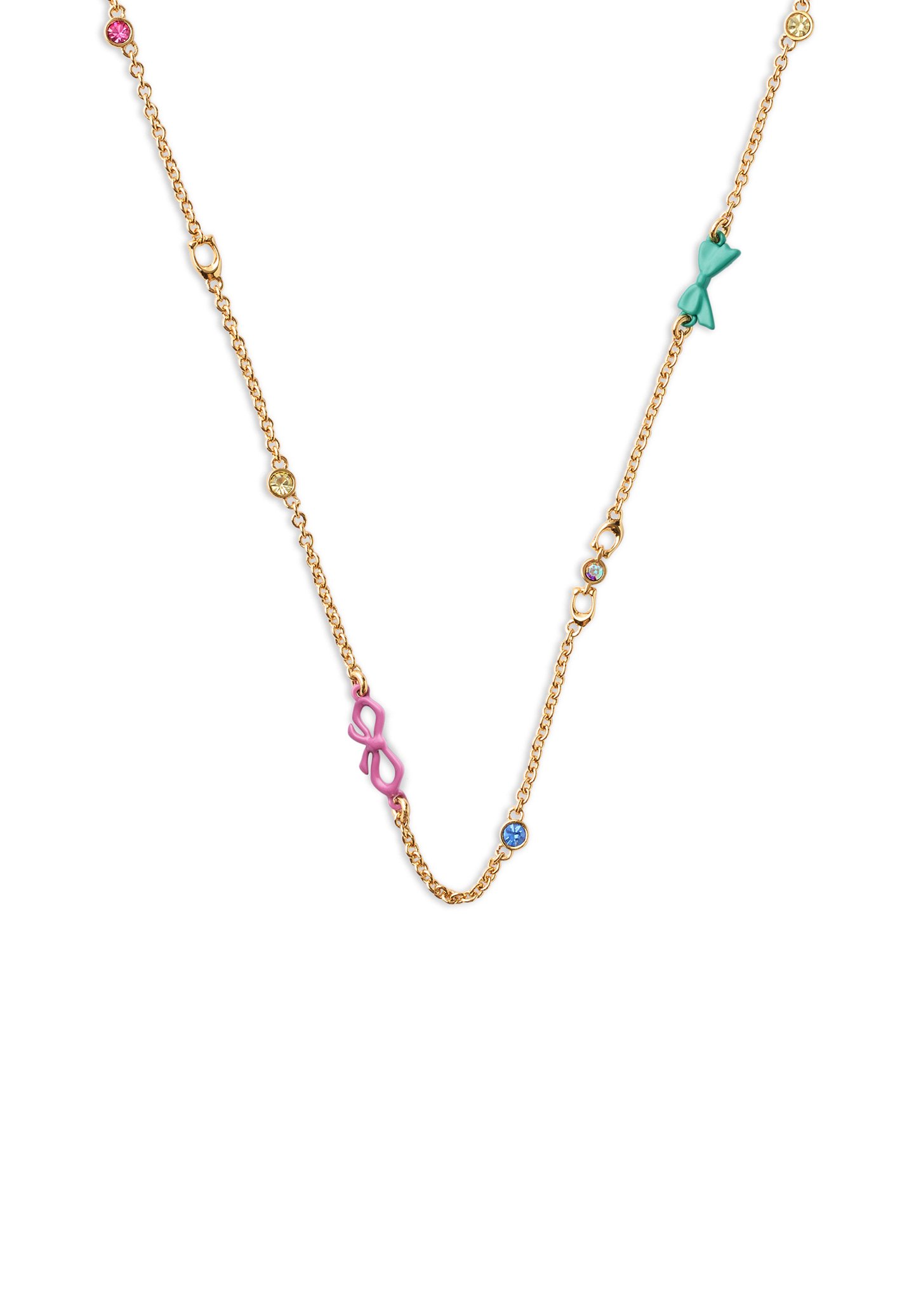 COACH SIGNATURE MINI BOW CHARM STRAND - Halskette - open