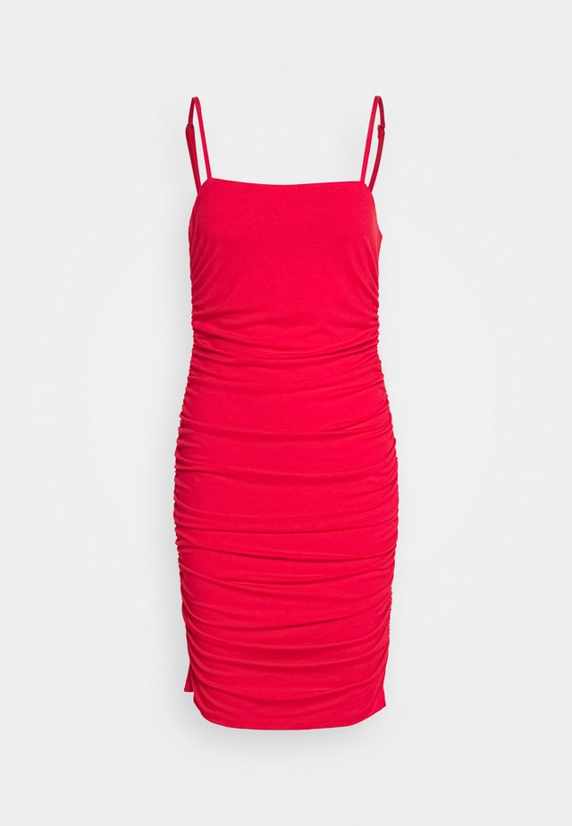 PAMELA REIF X NA-KD THIN STRAP DRESS - Cocktailkleid/festliches Kleid - red