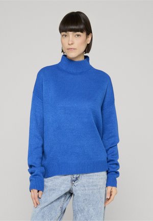 Urban Classics Oversize Turtleneck - Vesta - bright blue