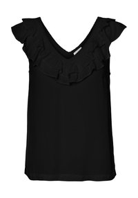 Vero Moda Jednoduché tričko - black