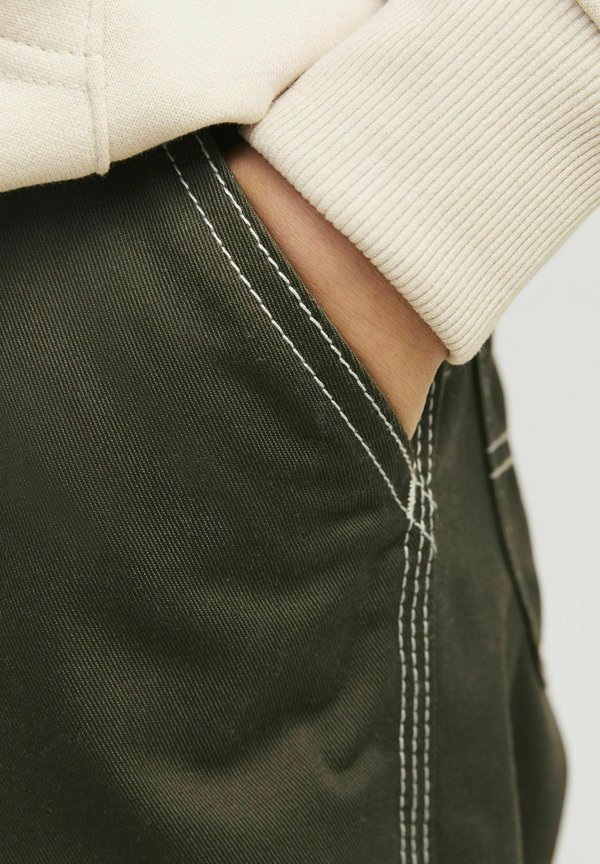 Stoffhose - olive night