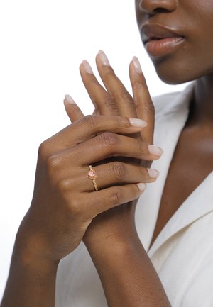 Elli SPARKLING HEART - Orecchini - gold-coloured