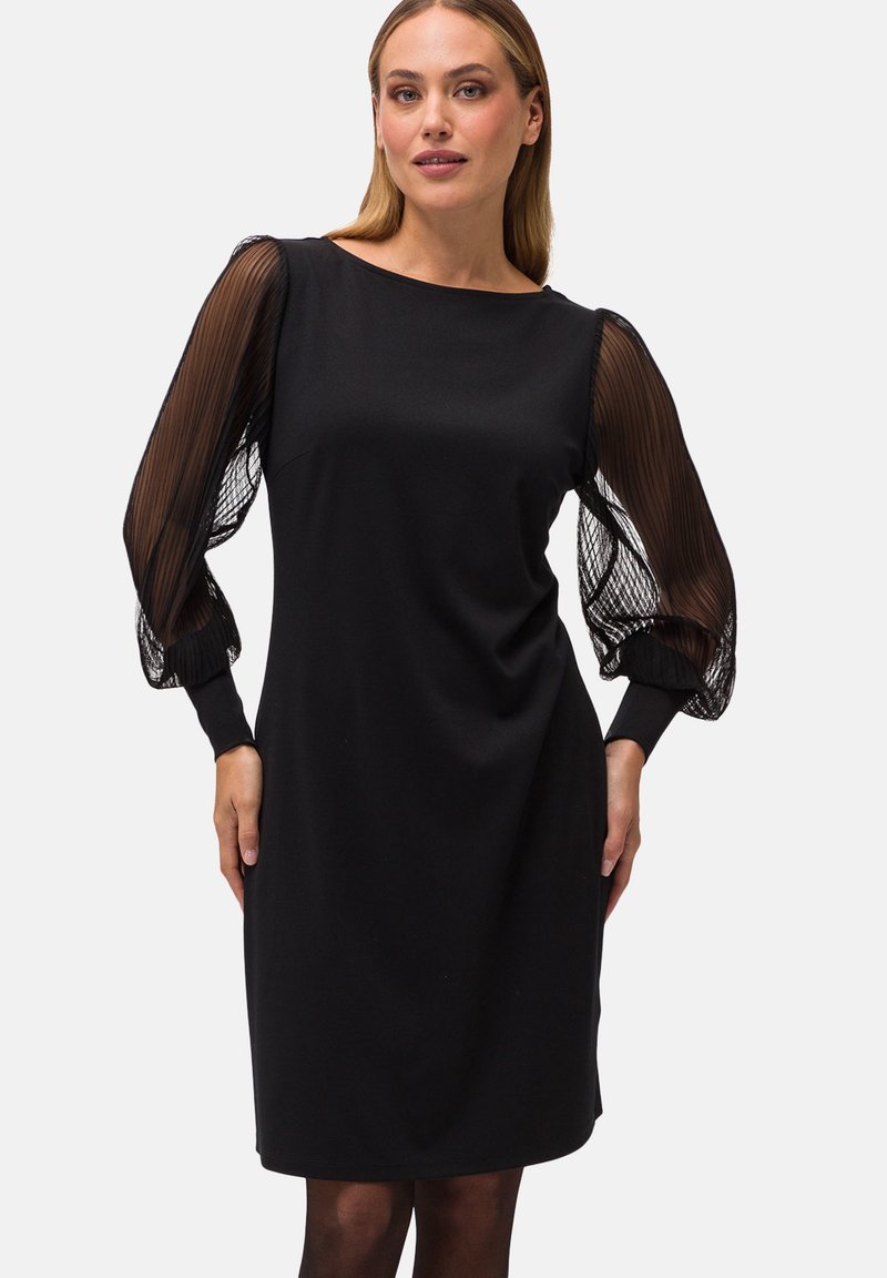 zero MIT TRANSPARENTEN ÄRMELN - Dzsörzéruha - black beauty