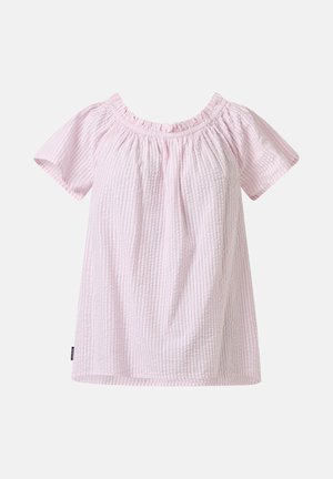 Seaside, MARINA SEERSUCKER SINGOALLA TOP - T-shirt print - mauve stripe
