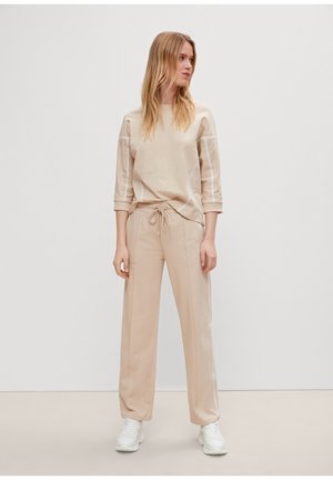 Tracksuit bottoms - light sand