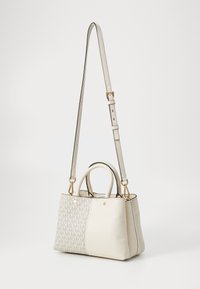 MICHAEL Michael Kors FLORA SATCHEL - Ručna torba - van/cream