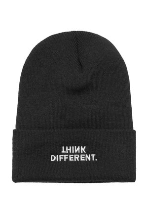 THINK DIFFERENT COMBED  - Megzta kepurė - black