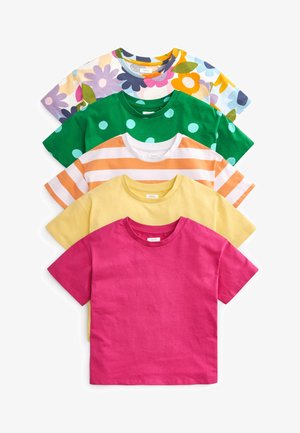 5 PACK - T-shirt imprimé - multi coloured