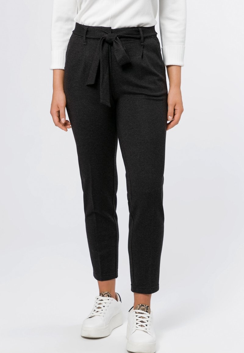 zero Pantalon classique - black
