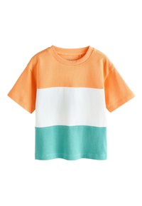 Non sélectionné, orange white blue
