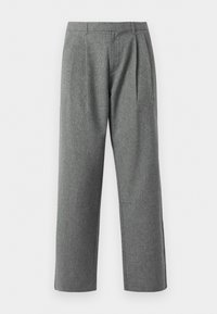 JPSTBILL JJDAYTONA WIDE - Pantalones - dark grey melange