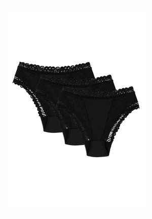 ABRA 3 PACK - Slip - czarny