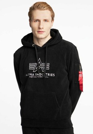 Alpha Industries Kapuzenpullover - black