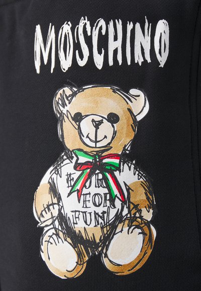 MOSCHINO TROUSERS - Treniņtērpa apakšdaļas - fantasy black