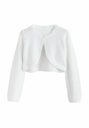 REGULAR FIT  - Strickjacke - white