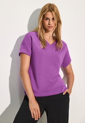 Cecil Basic T-shirt - lila