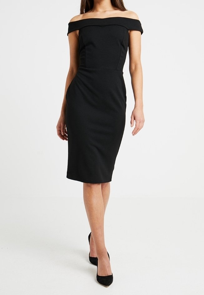 Missguided Petite Robe fourreau - black