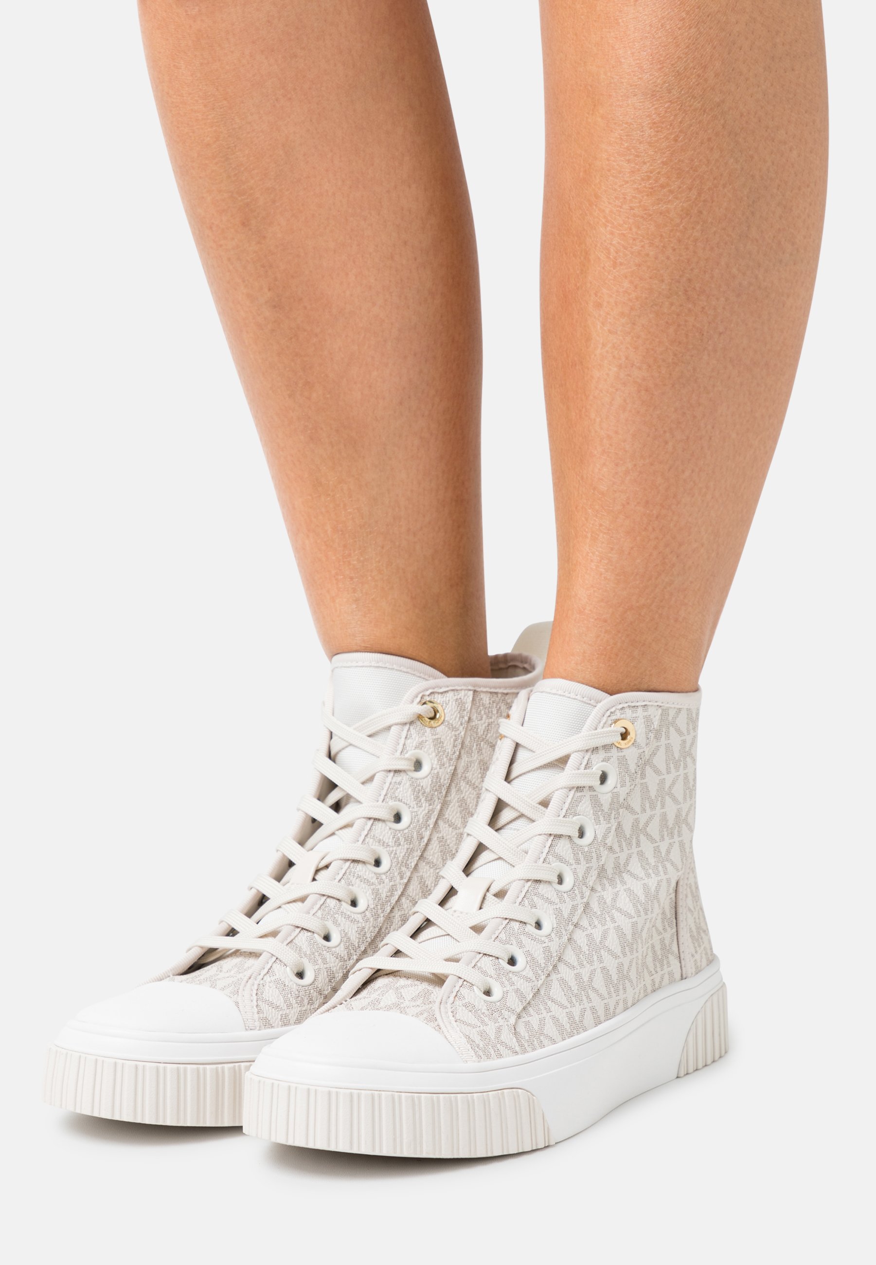 MICHAEL Michael Kors GERTIE - High-top trainers - vanilla/off-white -  