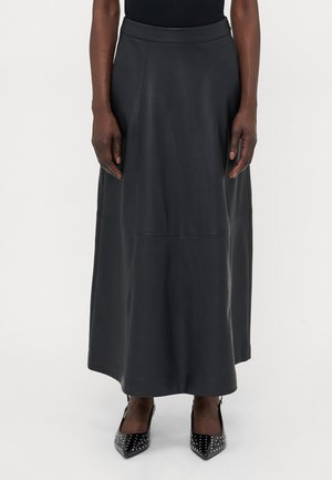 VMOLIVE ANKLE SKIRT - Jupe longue - black