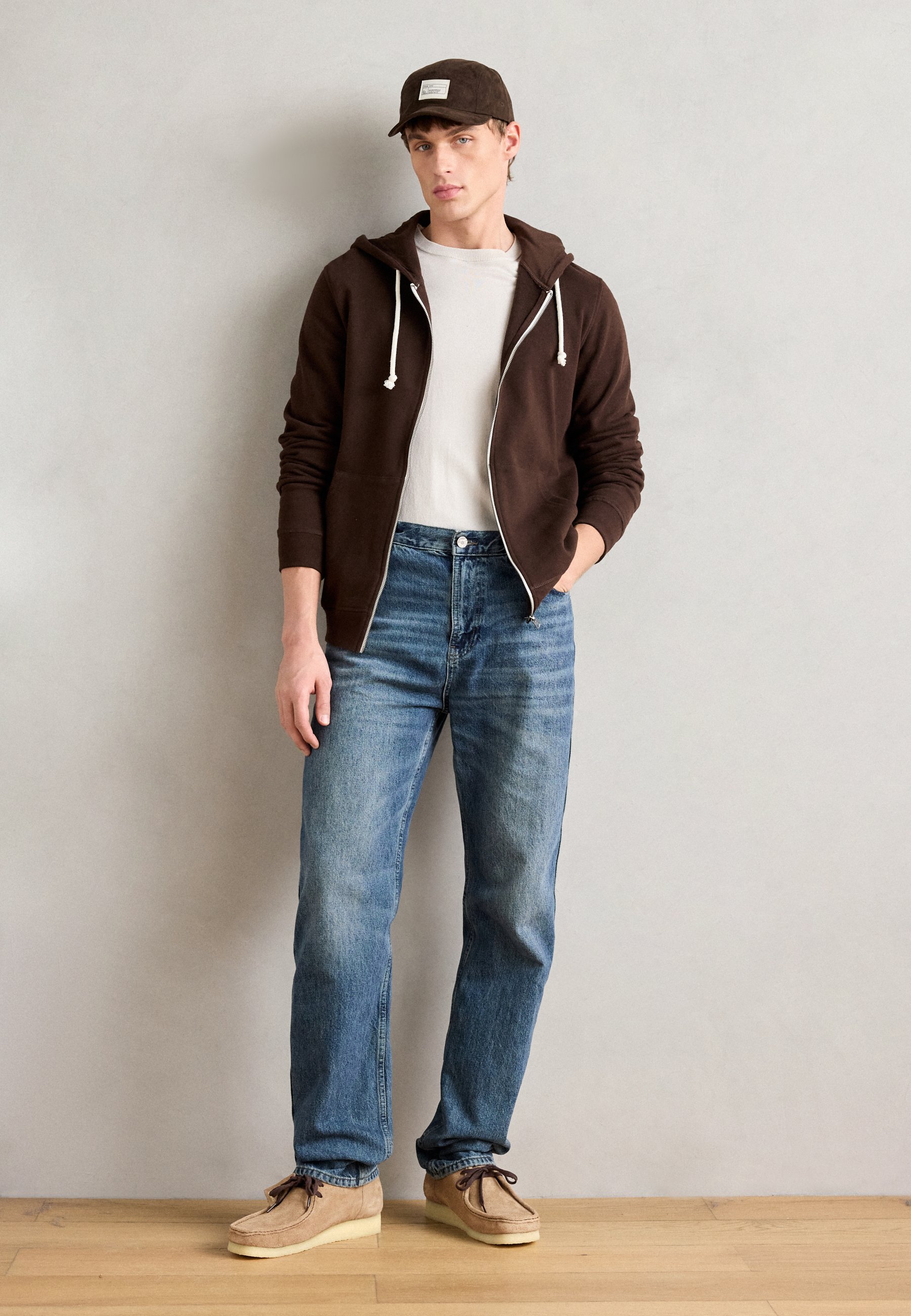 Clarks Originals WALLABEE - Casual lace-ups - wolf suede/mottled