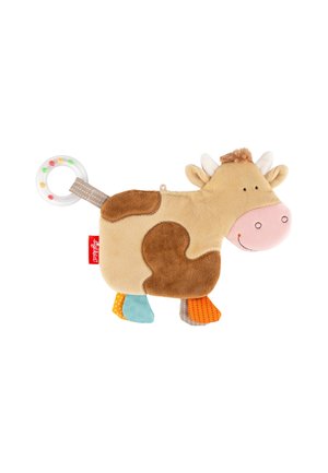 sigikid KNISTERTUCH KUH - Cuddly toy - beige