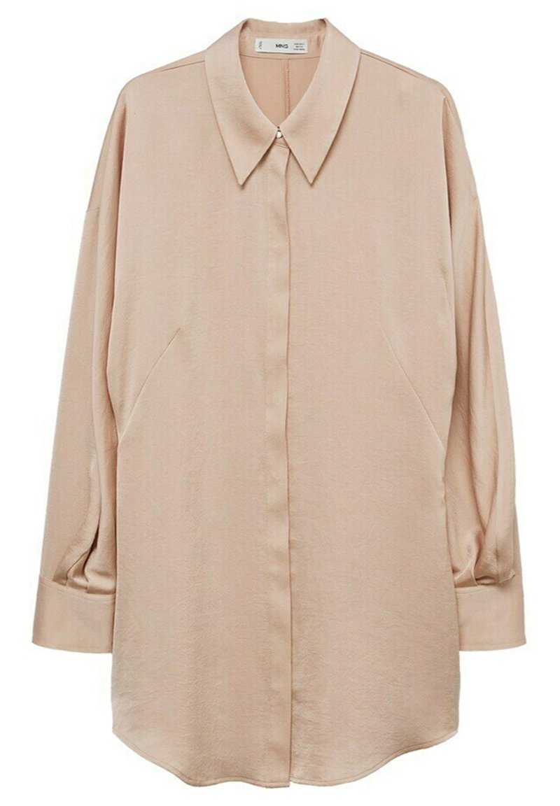 Mango Overhemdblouse graniet Mango Overhemdblouse graniet