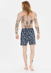 Cruz TOBY - Uimashortsit - donkerblauw wit