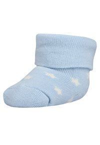 Ewers BABYSOCKS NEWBORN WELCOME BABY 6 PACK - Calze - hellblau