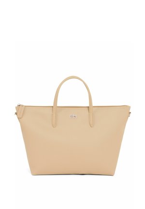 Lacoste, PETIT SAC CABAS À BANDOULIÈRE L.12.12 CONCEPT ORANGE - Handbag - viennois-c