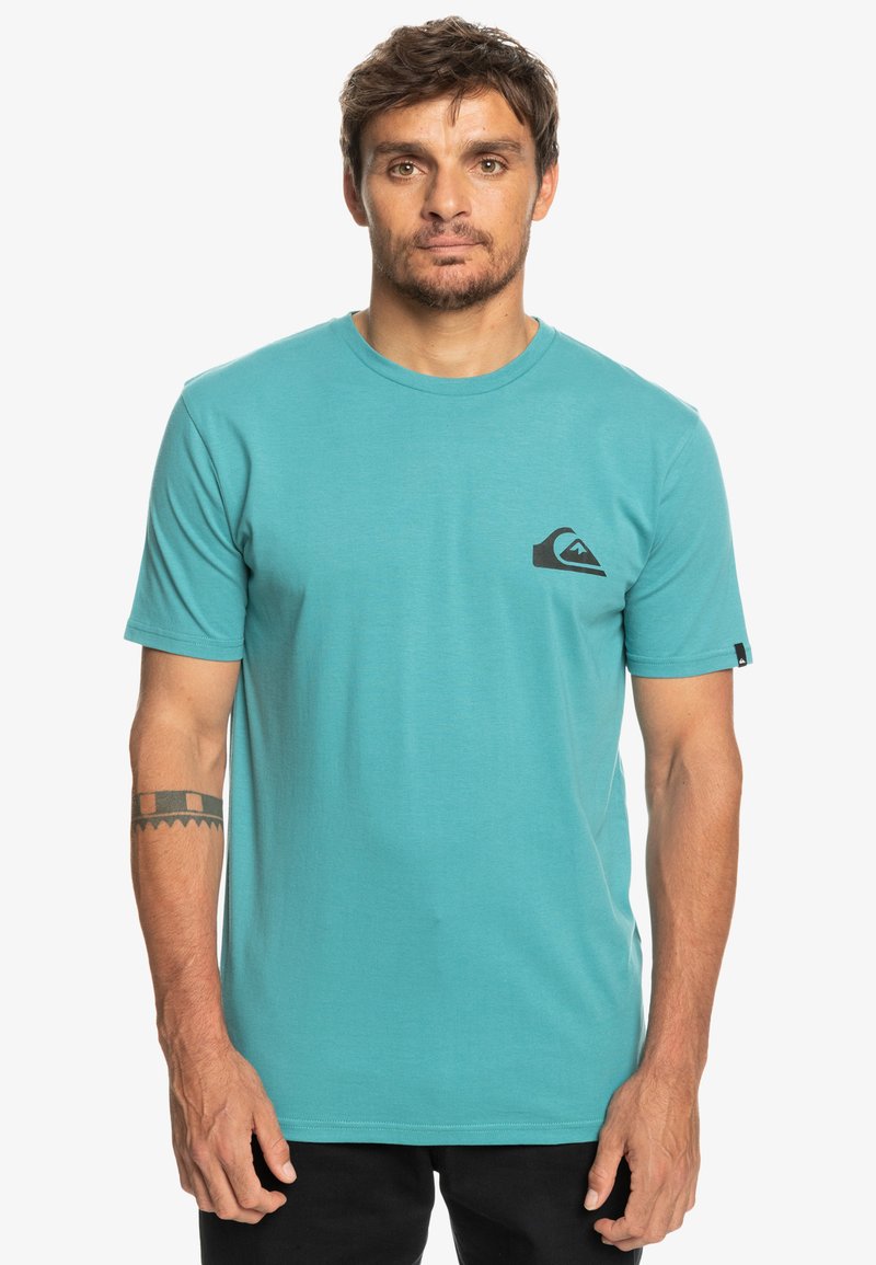 Quiksilver MW MINI LOGO TShirt print brittany blue/blau Zalando.ch